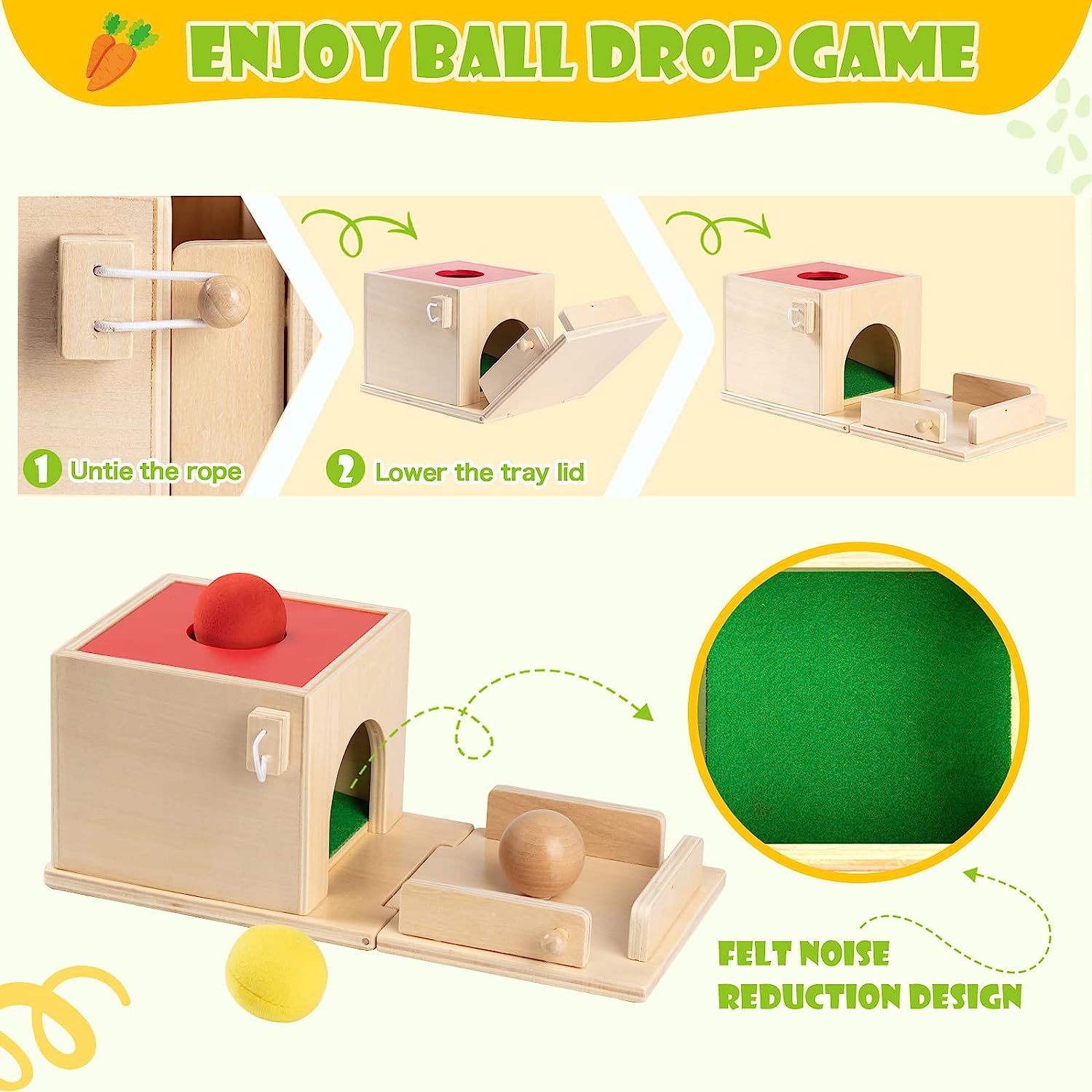 5-in-1 Montessori Wooden Toy Set