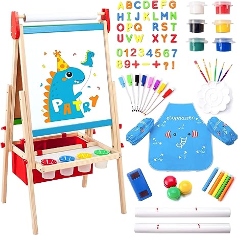 Easel Does It, Wooden Easel for Kids
