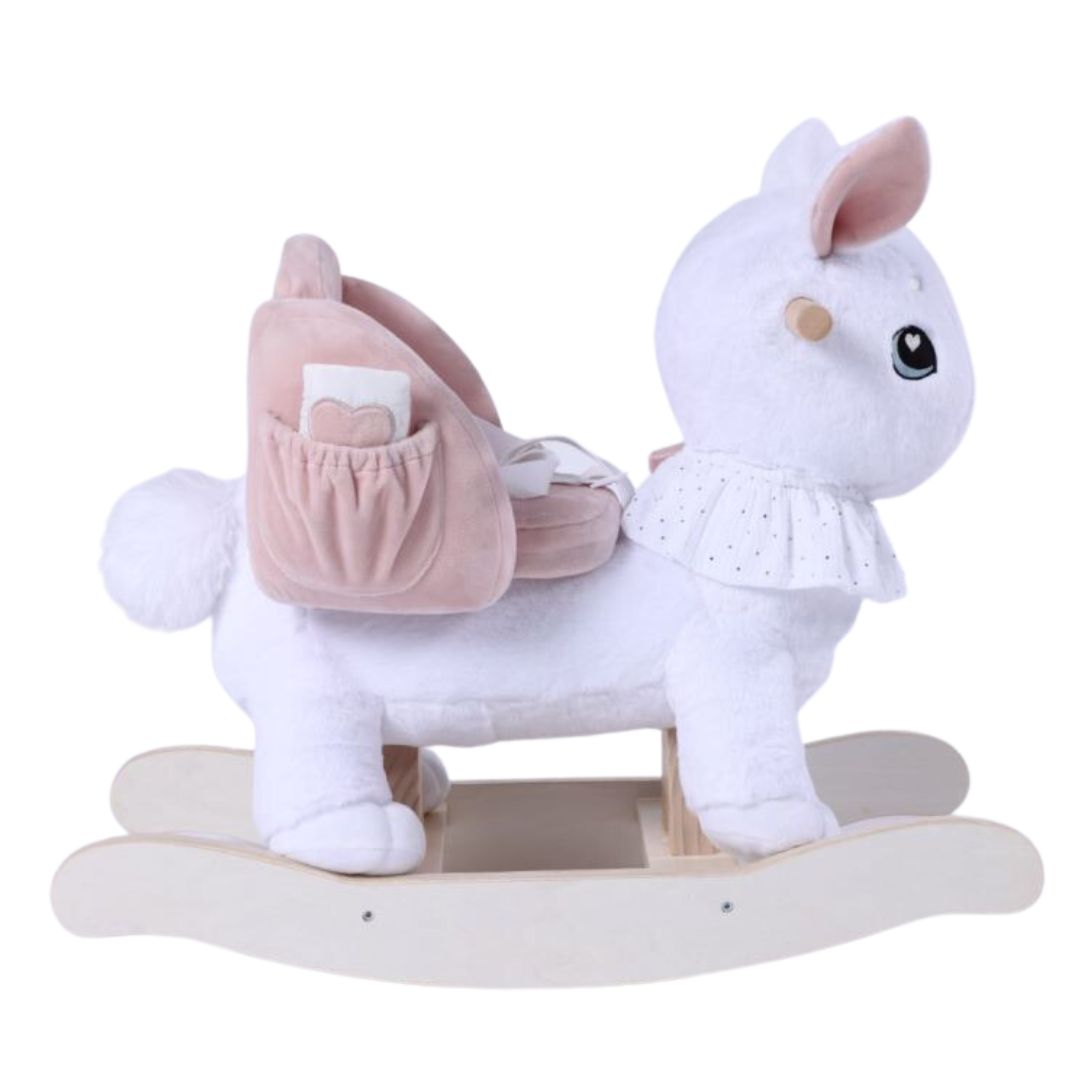 Labebe-Baby Rabbit Rocking Horse Pink