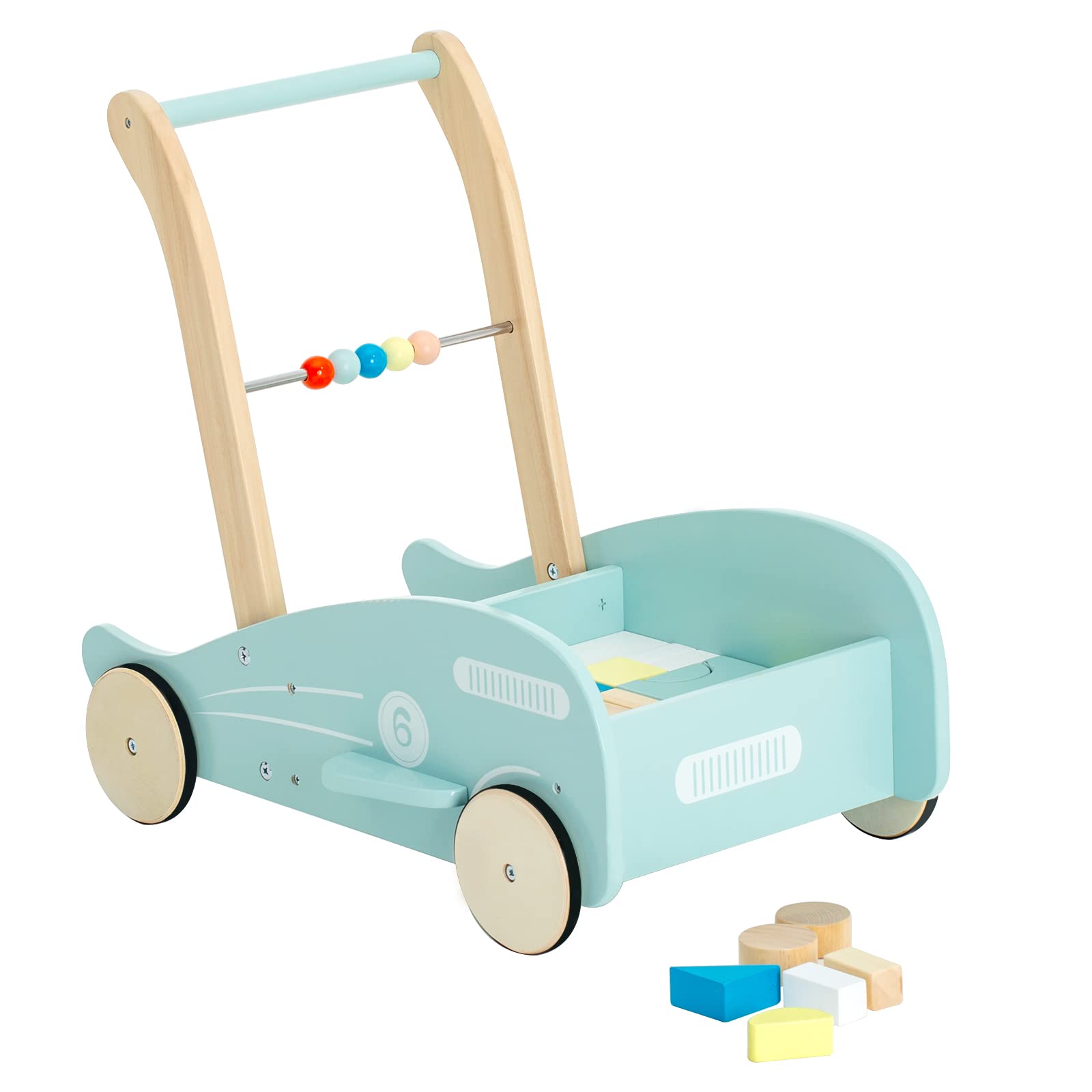 Labebe - Airplane baby  wooden walker
